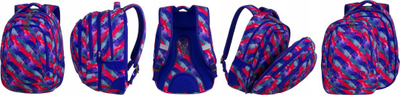 Çantë shpine CoolPack Combo Vibrant Lines, 29L, shumëndarje, shumëngjyrëshe