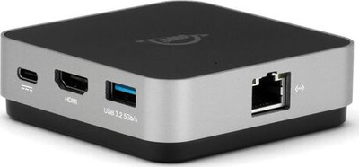 Dock USB C OWC Travel Dock E OWCTCDK6P2SG, 6 porte, Power Delivery 100W, e zezë