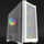Kasa PC AQIRYS Aquilla, mid tower, E ATX, ARGB, e bardhë