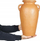 Vazo dekorative DABONG Ceramic, terrakote, 42 cm, portokalli