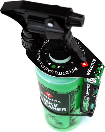 Solucion pastrimi biçiklete Weldtite Bike Cleaner Lime Spray, 1L, Reload 30ml