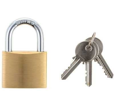 Катанец за закачување HANGING LOCK HL405A, 50 mm, бронза, златна боја