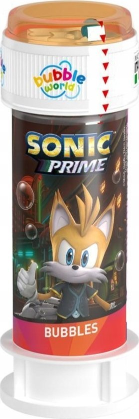 Solucion me flluska sapuni Bubble World Sonic Bubbles, 60 ml, për kalamaj