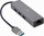 Adapter Gembird A-AMU3-LAN-01, USB 3.0, gri
