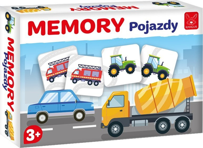 Loja Memory Kangaroo Vehicles, lojë kujtese për kalamaj