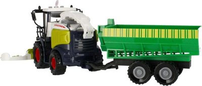 Lodër kombajnë Mega Creative My Ranch, me rimorkio 36 cm, me drita edhe zëra, shumëngjyrëshe