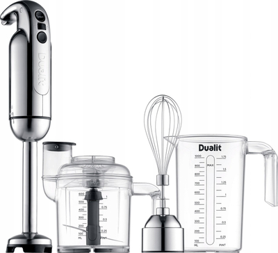 Mikser dore Dualit 89300, 400W, 4 shpejtësi, krom argjend