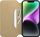 Këllëf libri Futera Dual Pocket për iPhone 14 Plus, me magnet, me xhepa për karta, ngjyrë ari