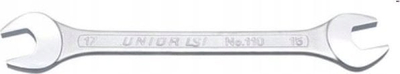 Çelës i hapur Unior Open End 24x27 mm, çelik krom vanadium, ngjyrë argjendi