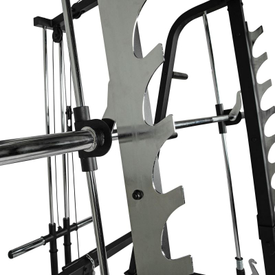 Stacion force VirtuFit SM100 Smith Machine, me kabllo, me lift station, ngjyrë e zezë