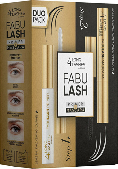Set për qerpikë Long 4 Lashes, Primer Fabulash 9 ml + Maskarë për qërpikë 10 ml