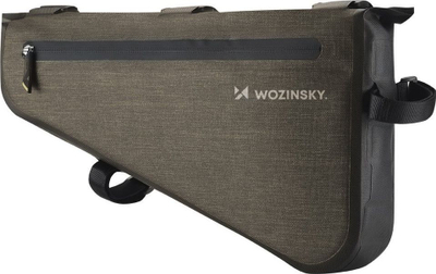 Çantë kornize biçiklete Wozinsky WBB15BK, 8L, gri