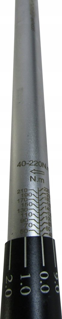 Çelës momenti Quatros Forsage Premium, 1/2", 40-220Nm, argjendt