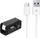 Kabllo USB Delock USB A në USB C, 1.1m, e bardhë