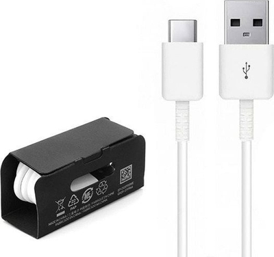 Kabllo USB Delock USB A në USB C, 1.1m, e bardhë
