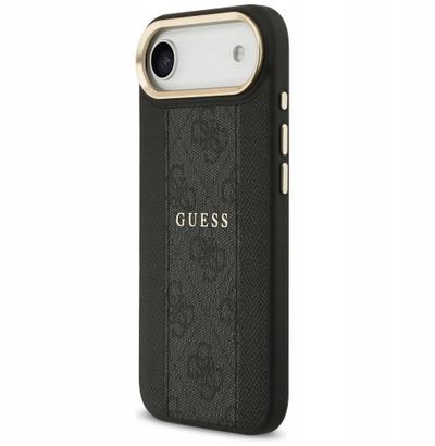 Mbulesë telefoni Guess Hardcase 4G, për iPhone 17 Air Pro, e zezë
