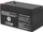 Bateri xheli PS 2350, 12V, 1.2Ah, e zezë