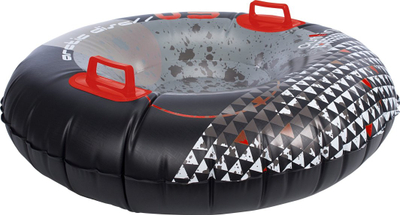 Disq dëbore Outliner Snowglider Arctic 3704, i fryrë PVC, diametër 90 cm, i zi gri