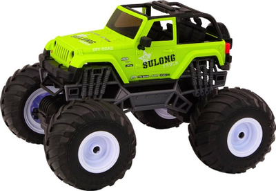Makina off-road me pult LEAN Toys Sulong Truck, 2.4 GHz, shkalla 1:12, jeshile