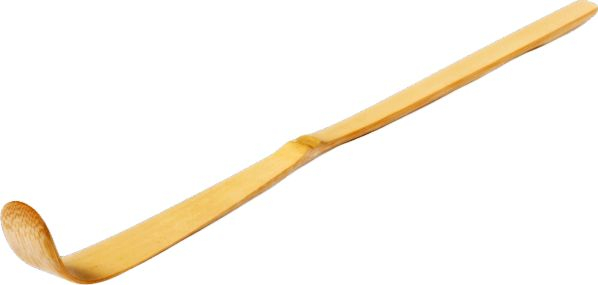 Lugë matcha bambu, tradicionale, 18 cm, ngjyrë druri