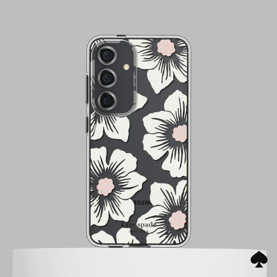 Këllëf telefoni Kate Spade New York Hollyhock për Samsung Galaxy S24, i tejdukshëm me lule