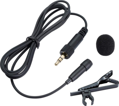 Mikrofon lavalier Godox LMS-12 AXL, omnidireksional, kabllo 120cm, i zi