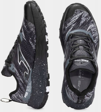 Atlete vrapimi Joma Sima M TKSIMW2501, për meshkuj, terren i vështirë, të zeza