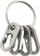 Varëse çelësash Nite Ize KeyRing Microlink, çelik inox, 4 karabina, argjend