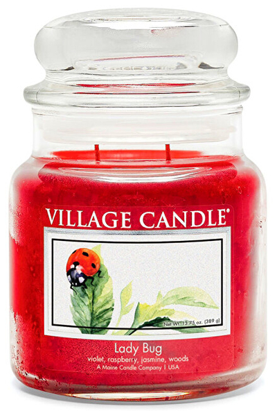 Qiri aromatik Village Candle Lady Bug, 397 g