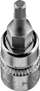Bit gjashtëkëndor Neo H3, 1/4", çelik krom vanadium