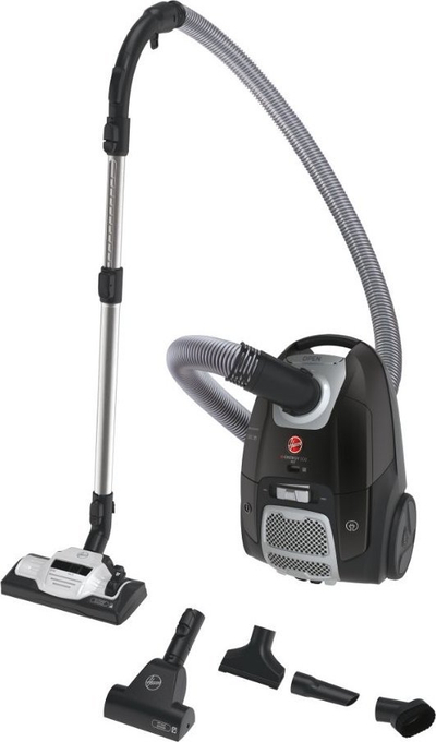 Fshesë me qese Hoover H-Energy 500 HE520PET 011, 700W, HEPA 12, e zezë