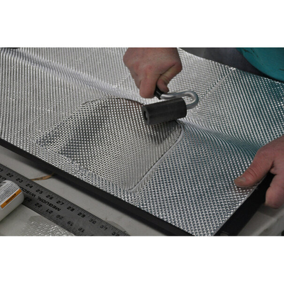 Panel izolues për makinë Design Engineering 95503 Floor and Tunnel Shield II, 10" x 10", ngjitës, argjendtë