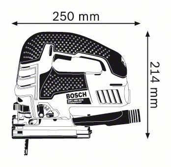 Sharrë elektrike Bosch GST 150 BCE, 780W