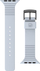 Силиконски ремен UAG U за Apple Watch 45mm 44mm 42mm, спорт, сив