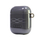 Kapak Audi IML Geometric Pattern për AirPods 1/2, TPU PC, gri