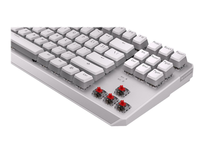 Tastierë Endofry Thock TKL Pudding EY5A009 - USB, e bardhë