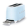 Thekëse buke SMEG 50's Style TSF02PBEU, 1500 W, 4 copë, e kaltër pastel