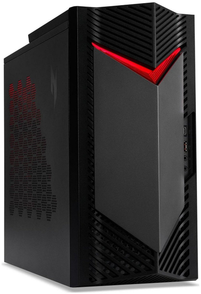 Kompjuter gaming Acer Nitro 50, Intel Core i7 14700F, 16GB RAM, 1TB SSD, RTX 5060, i zi