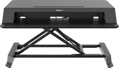 Stacion pune me ndenjje e me qëndrim FELLOWES Lotus LT, me rregullim lartësie, mban deri 17 kg, i zi