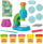 Set lodër Play Doh Light &amp; Look Mikroskop, 5 kanaçe, me dritë, shumëngjyrësh