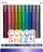 Set stilolapsa xhel metalik Ooly Color Sheen, 12 copë, majë 1.0mm, shumëngjyrëshe