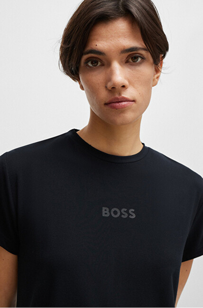Maicë për femra HUGO BOSS, e zezë