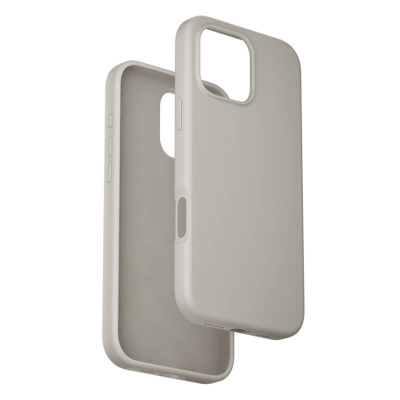 Kllëf telefoni Vention Liquid Silicone për iPhone 16 Pro Max, MagSafe, silikoni i butë, gri Gravel