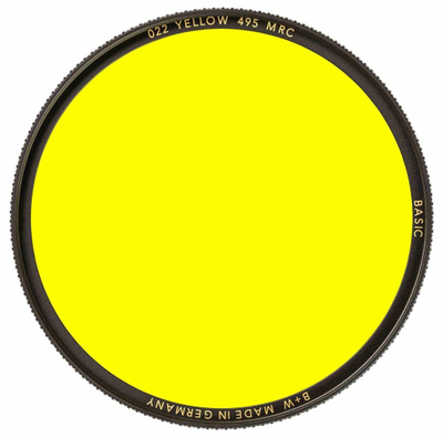 Фотографски филтер B+W Basic 022M MRC, 55mm, Жолт 495, жолт