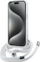 Mbulesë telefoni Karl Lagerfeld IML Crossbody Karl Head MagSafe, për iPhone 15, transparente