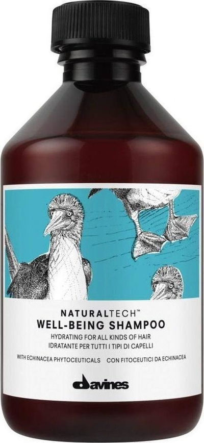Shampo Davines Wellbeing, për çdo lloj flokësh, 250ml