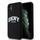 Mbrojtëse telefoni DKNY Liquid Silicone Arch Logo MagSafe, për iPhone 11, silikon, e zezë