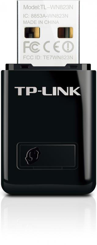 Adapter wireless TP-Link TL-WN823N, 300Mbps, USB, i zi