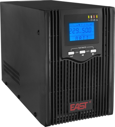 UPS EAST AT-UPS1000S-LCD, 1000VA, LCD екран, црн