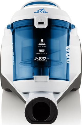 Fshesë me korrent Eta Ambito 0516 90000, 700W, ciclonike pa qese, e bardhë me blu